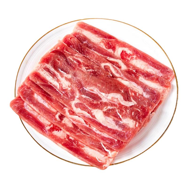 清真生鲜肥牛卷厚切雪花肥牛肉片