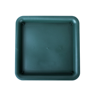 鼎型青山控根盆花托盆正方形塑料花盆托盘底托白色接水盘小号底座