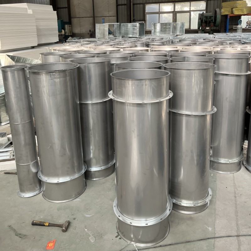 不锈钢镀锌风管螺旋风管焊接直管除尘排烟排风管道白铁皮批发