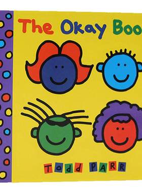 Todd Parr 英文原版绘本 The Family Book 家的味道没关系 淘弟有个大世界作者托德帕尔 儿童家庭成长教育情绪管理绘本 亲子读物