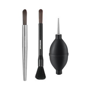 缤享磨豆机清洁刷咖啡机粉碗配件清理刷子咖啡粉刷气吹套装不锈钢