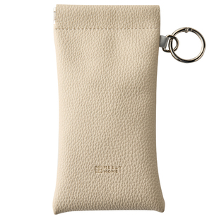 米立风物皮革眼镜收纳包便携墨镜挂包收纳袋自动闭合太阳镜保护套