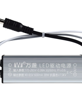 led驱动电源平板灯镇流器恒流driver整流变压器8W12W18W24W36W48W