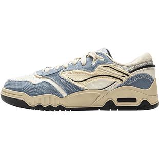 李宁月白3丨板鞋男鞋新款小白鞋休闲鞋学生百搭复古软底运动鞋子