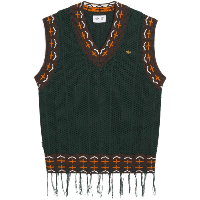 adidas阿迪达斯三叶草男子CLOT KNIT VEST毛线运动背心JP1606