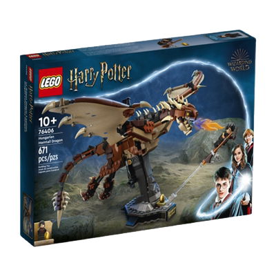 【自营】乐高 76406匈牙利树蜂龙哈利波特系列益智拼装积木玩具