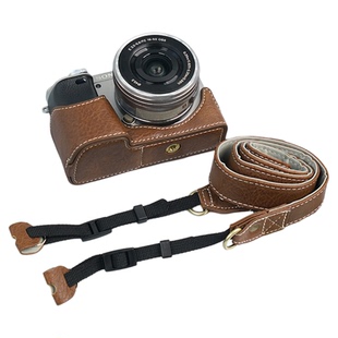 耐影 适用于索尼A6400保护套a6000相机包A6100仿皮皮套A6300微单相机套