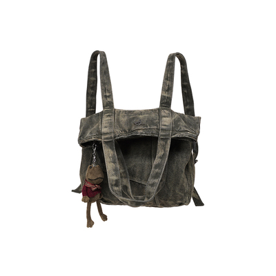 rebirth野生设定牛仔单肩双肩包