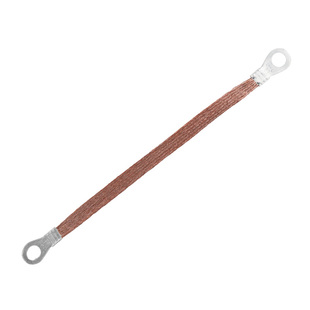 包邮跨接线桥架接地线2.5平4平6平 铜编织带铜包铝扁线跨地软连接