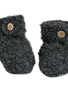 85Z Little家现货 丹麦smallstuff FW25宝宝保暖羊毛脚套袜套手套