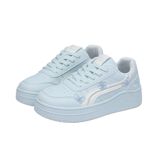 回力薄荷绿板鞋女2026新款软底轻便初中生鞋子冬季百搭韩版小白鞋