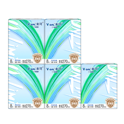 干爽透气不黏腻卫生巾未可