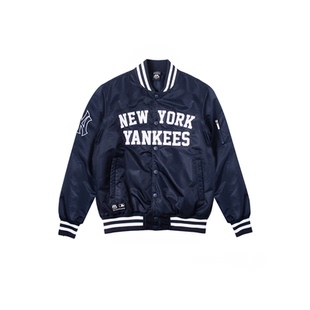 中国台湾MLB 洋基队 男士棒球服 秋冬新款男生夹克夹棉衣棉服外套