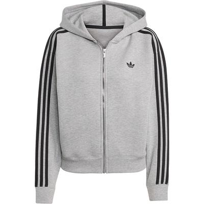 Adidas/阿迪达斯官方正品三叶草女士宽松短款日常休闲外套JY2620