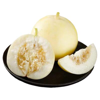 山东早甜脆头茬甜瓜小蜜蜂星甜脆瓜蜜罐香瓜新鲜现摘水果整箱包邮