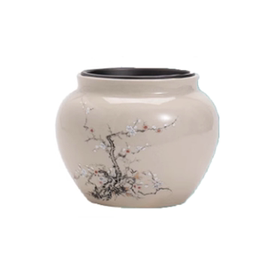 舍己宜物草木灰陶瓷建水手工茶洗小号杯洗干泡水盂茶渣斗茶道配件