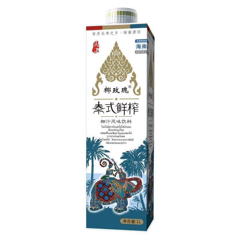 海南原产1L大瓶整箱批发家庭聚植物蛋白饮料/植物奶