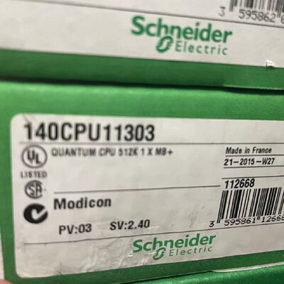 议价Schneider处理器模块140CPU11303库存现货