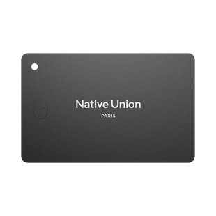 Native Union 轻薄防丢卡带Find My定位器全球追踪适用苹果查找APP支持地图查找防水旅行防走丢神器