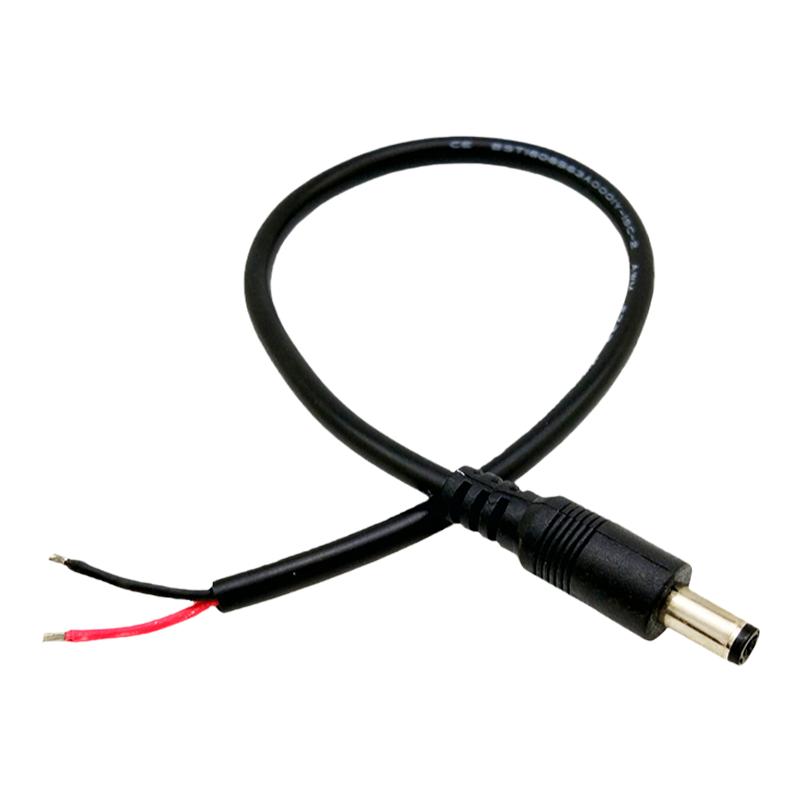 DC5.5*2.5mm公母插头线 纯铜18AWG加粗DC连接线19V-24V电源线120W