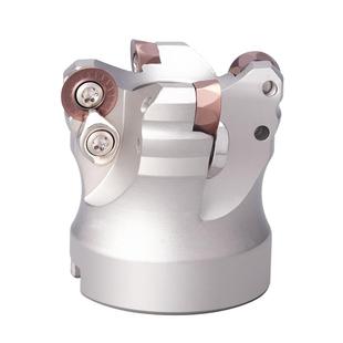 数控铣刀盘EMR6R平面铣刀盘装RPMT1204MOE铣刀片刀粒圆刃抗震刀盘