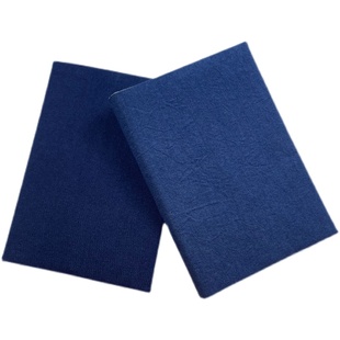 蓝染 布艺书衣手帐余白hobo/a5/a6/b6/tn 书衣 手工手账可调节