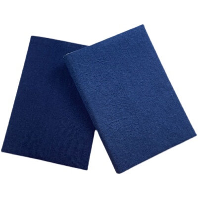 蓝染 布艺书衣手帐余白hobo/a5/a6/b6/tn 书衣 手工手账可调节