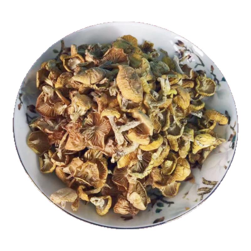 包邮东北野生小黄蘑菇黄松蘑菌菇类煲汤蛋黄地黄黄油蘑黄菇香菇新