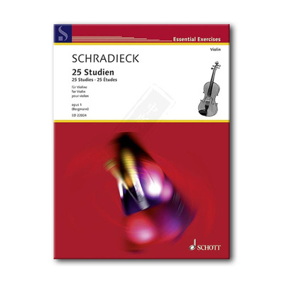 施拉迪克小提琴练习曲集独奏25首