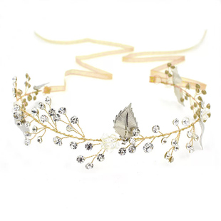 原创儿童公主发饰发箍节目表演女童头饰森女盘头首饰花童礼服配饰