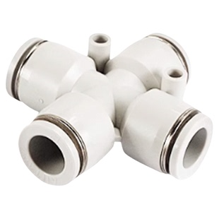 原装亚德客十字四通快插气动接头 PZ4 PZ6 PZ8 PZ10 PZ12