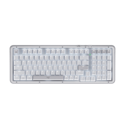 罗技琥珀系列K98M无线蓝牙机械键盘客制化98键热插拔游戏办公K98S