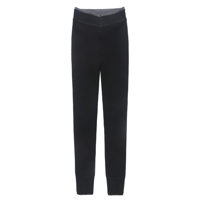 冬女加绒外穿高腰不掉档打底裤