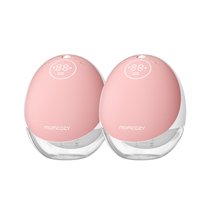 Momcozy Smart鲸灵M9吸奶器免手扶按摩静音双边电动隐秘便携穿戴