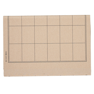 千竹轩复古竹麻纸方格日课纸书画纸书法专用纸毛笔字书法练习纸带格毛边纸篆书隶书练毛笔字纸格子纸作品纸