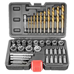 酷安腾内六角滑牙螺丝取出器螺母滑丝断头新款型超硬专用拆卸工具