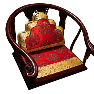 云朵枕异形抱枕靠山枕红木沙发靠背垫罗汉床垫靠垫一体轻奢高级感