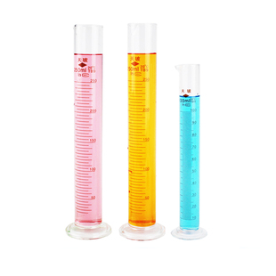 天玻A级量筒过检刻度 博美B级玻璃量筒100/250/500/1000/2000ml