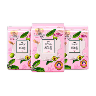 【孟子义同款】七度空间蔓越莓红宝石极薄日用卫生巾250mm*30片