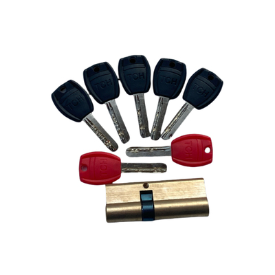 防盗门锁芯入户门全铜弹子锁芯