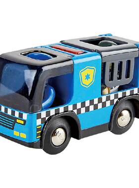 Hape声光警笛警车汽车玩具