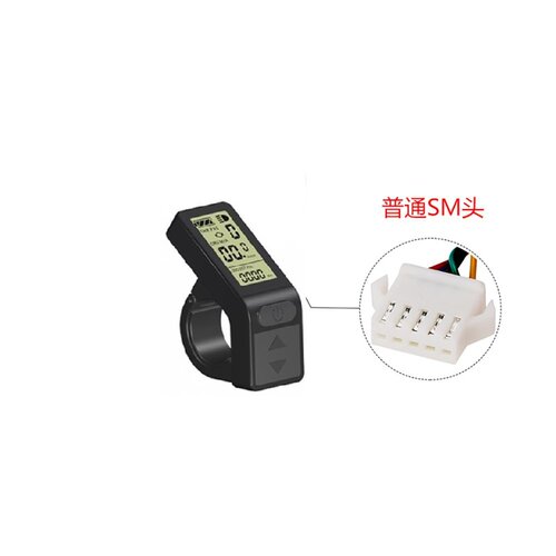 自行车改电动车套件/36V350W前驱/小电机/昆腾LCD4液晶仪表/跨境