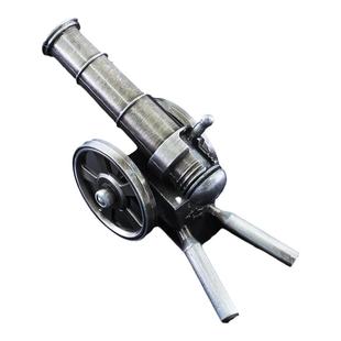 金属大炮意大利炮可放炮的合金迷你小钢炮模型摆件发射器神器玩具