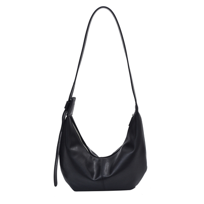 【品牌直营】小众质感软皮饺子包