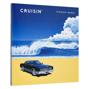 【预售】CRUISIN' 永井博作品集 进口日文原版 画师插画 广告海报唱片CD封面 视觉设计 平面设计 插画艺术收藏