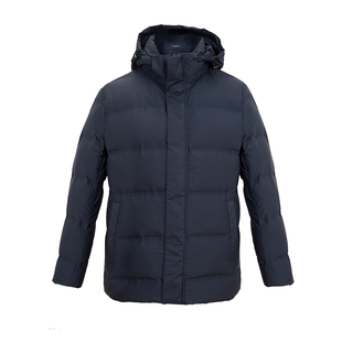 JODOLL乔顿冬季新款羽绒服男士潮流双色百搭连帽可拆保暖鸭绒外套