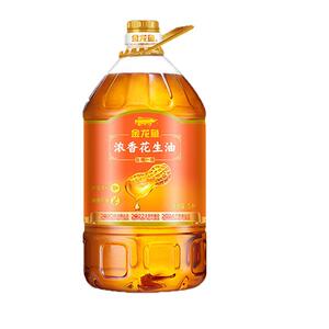 金龙鱼食用油浓香花生油大容量装一级物理压榨家庭炒菜厨房植物油