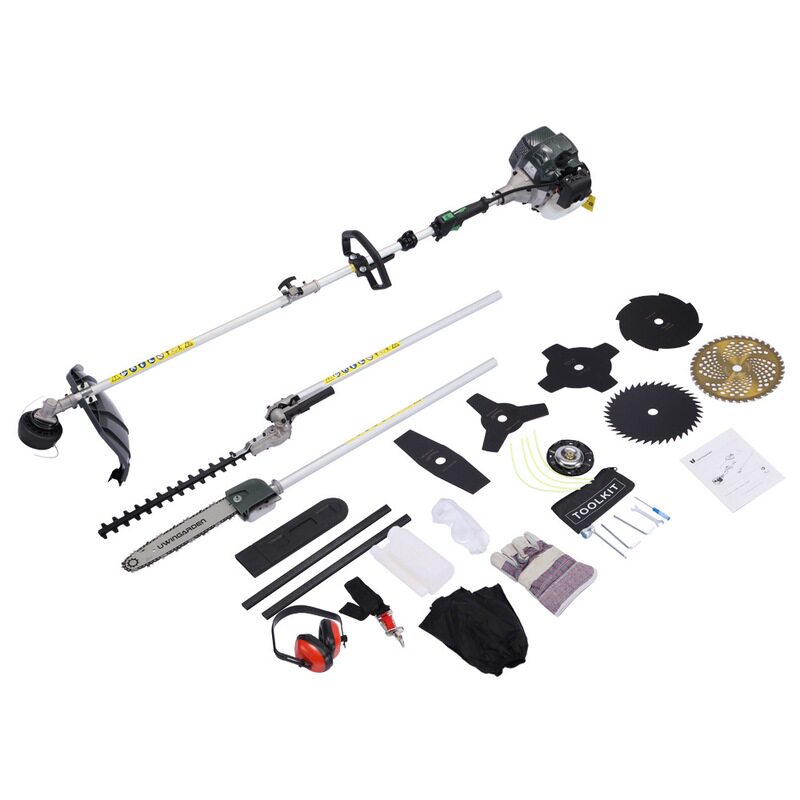 汽油多功能机五合一高枝锯绿篱机割草机割灌机修剪机更换割草头,农机/农具/农膜,割灌机/割草机/油锯,淘宝优惠券,粉丝福利购,淘宝优惠卷