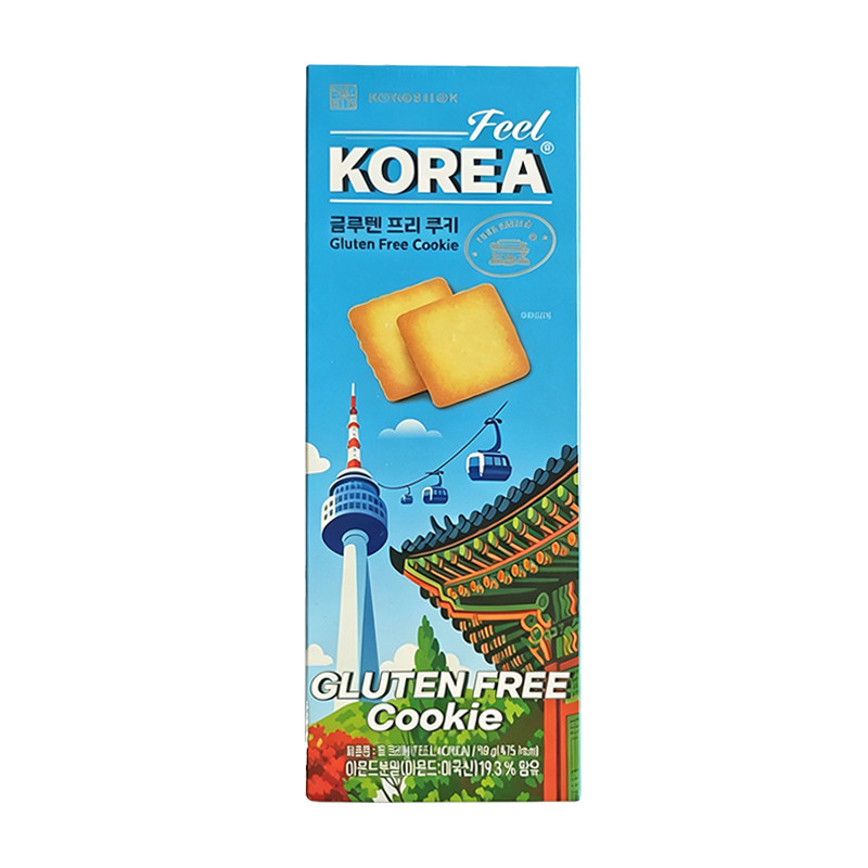 XOCOSILOK韩国知名伴手礼品牌饼干无麸质配方杏仁饼干仁川空港