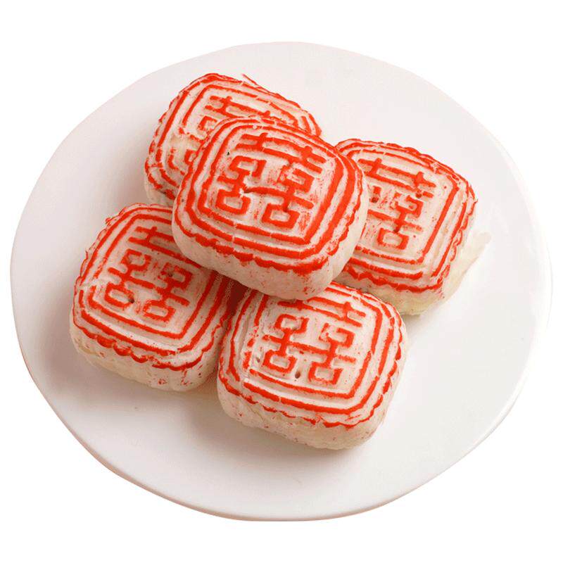 棠禾点心铺喜字饼订婚结婚喜饼宝宝诞生满月中式糕点婚礼摆盘专用